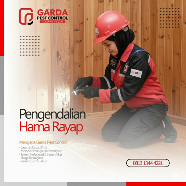 Jasa Anti Rayap di Grobogan - Layanan Pest Control 24 Jam