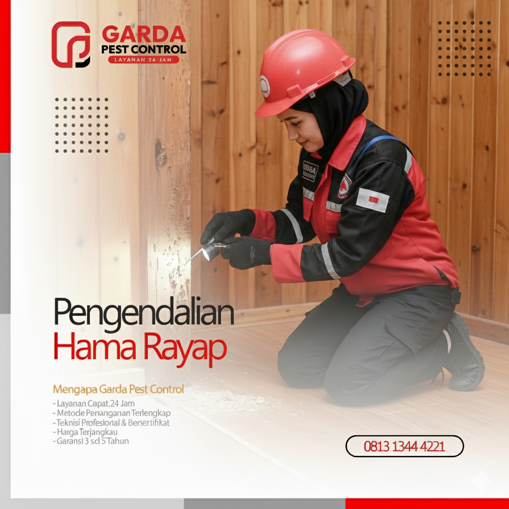 Jasa Anti Rayap di Grobogan - Layanan Pest Control 24 Jam