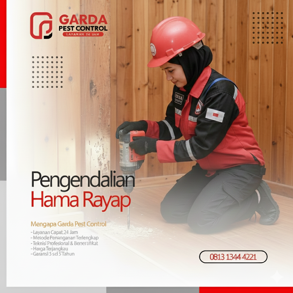 Ahli Jasa Pembasmi Rayap Rumah di Bandung Bergaransi