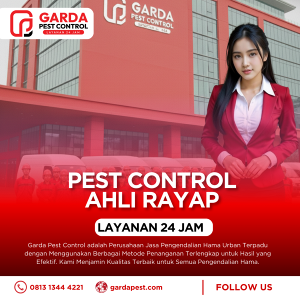 Jasa Anti Rayap di Bandung - Layanan Pest Control 24 Jam