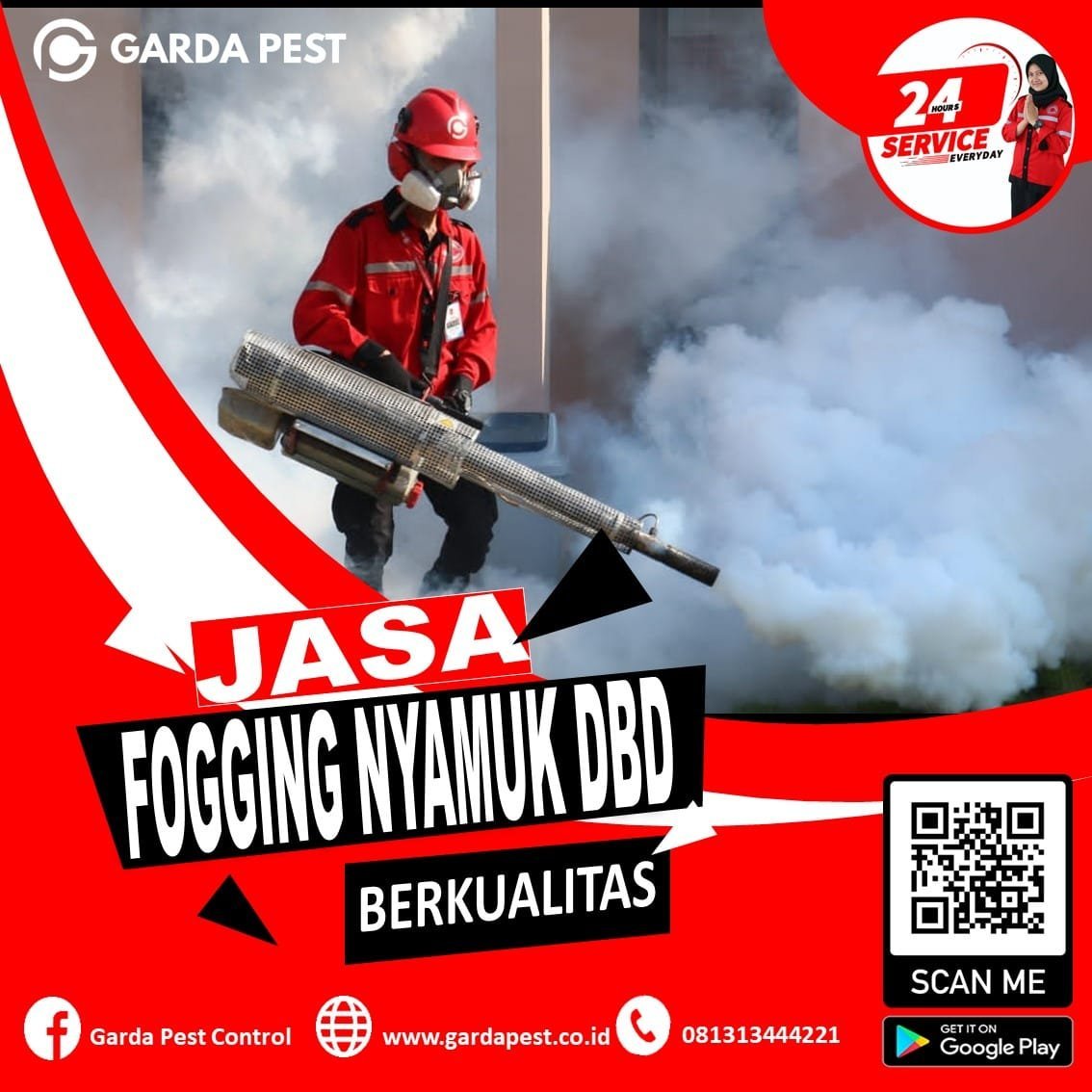 Jasa Fogging Nyamuk di Kendal