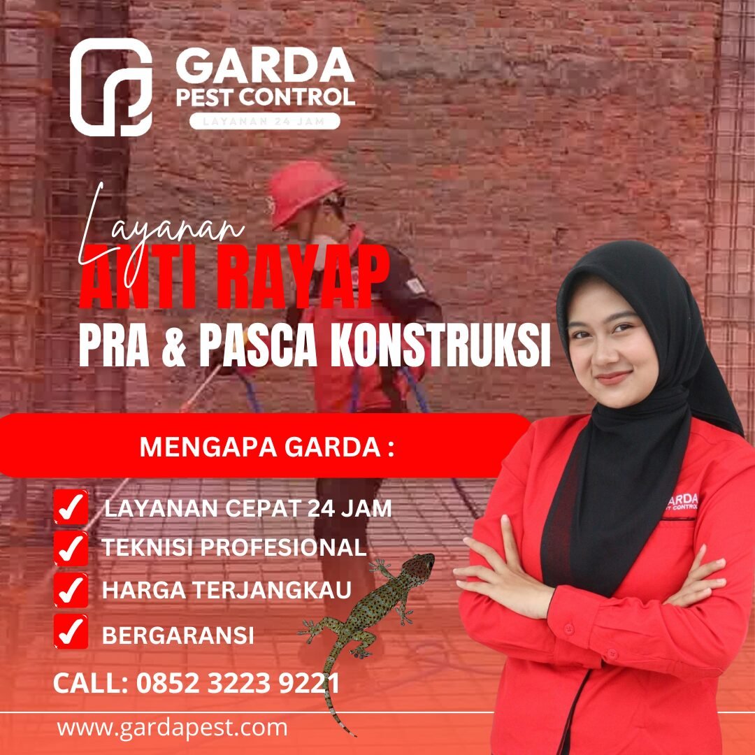 Jasa Pembasmi Rayap di Jogja Kota Garansi Pasti