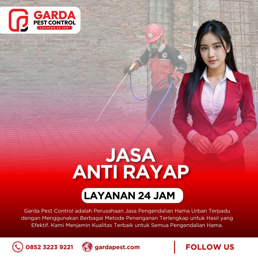 Jasa Anti Rayap Cimahi Murah & Profesional - Survey Gratis
