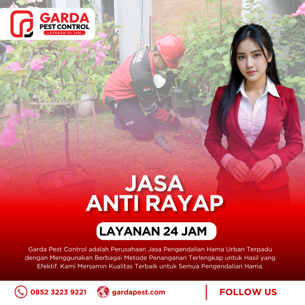 Jasa Basmi Rayap Sidoarjo - Garansi 3-5 Tahun & Survei Gratis