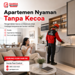 Jasa Pembasmi Kecoa di Apartemen Jogja