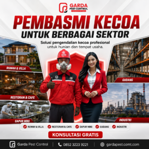 Jasa Pembasmi Kecoa di Solo