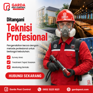 Jasa Pembasmi Kecoa Profesional di Jogja