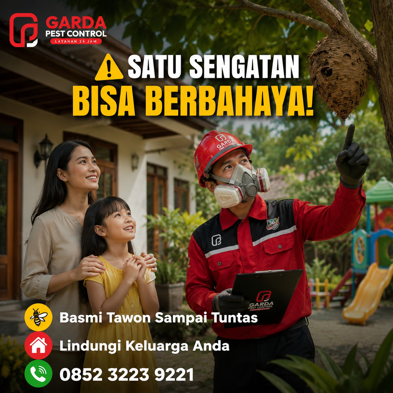 Jasa Pembasmi Tawon Solo 