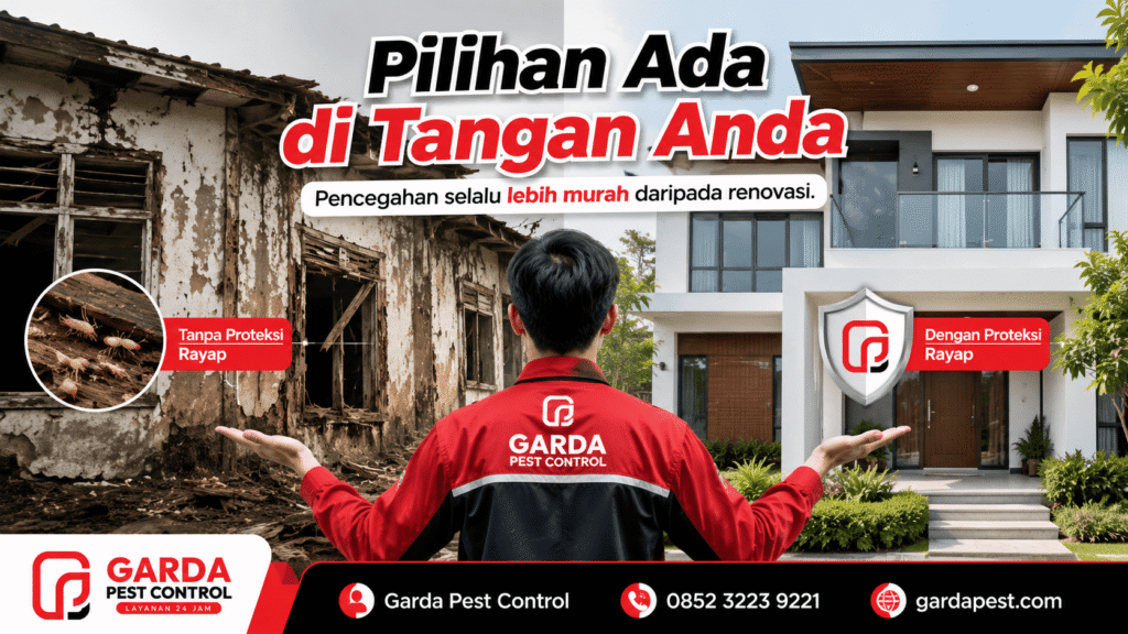 Jasa Pembasmi Rayap di Malang Gratis Biaya Survei