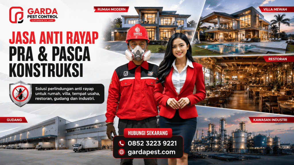 Harga Jasa Anti Rayap Area Malang Terbaru 2026