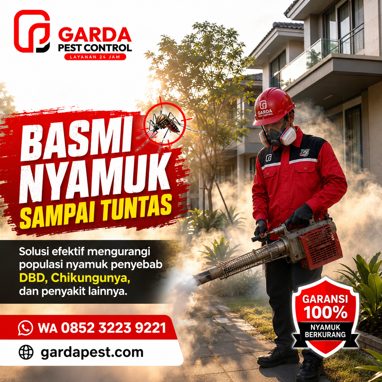 Biaya Jasa Fogging Nyamuk Bekasi
