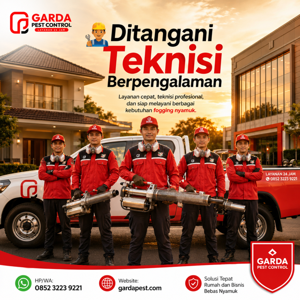 Layanan Fogging Nyamuk Brebes: Perlindungan Menyeluruh dari Garda Pest Control