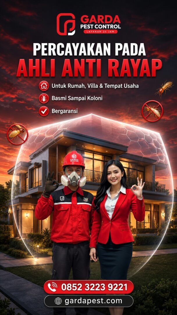 Jasa Anti Rayap Solo Termurah
