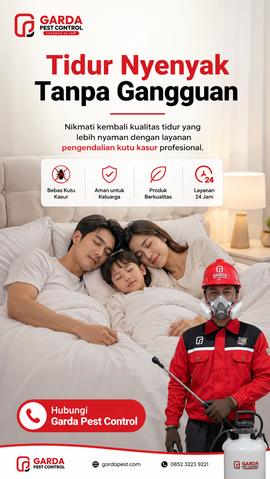 Jasa Pembasmi Kutu Kasur Jakarta Professional – Garda Pest