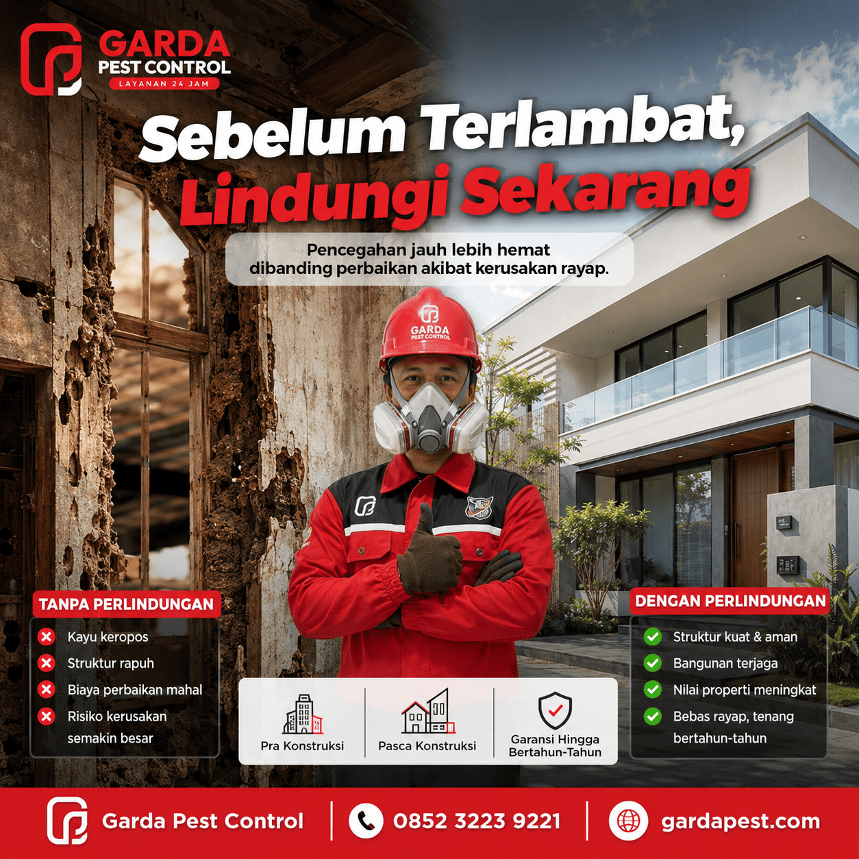 Pembasmi Rayap Terbaik di Bandung: Solusi Efektif dari Garda Pest Control