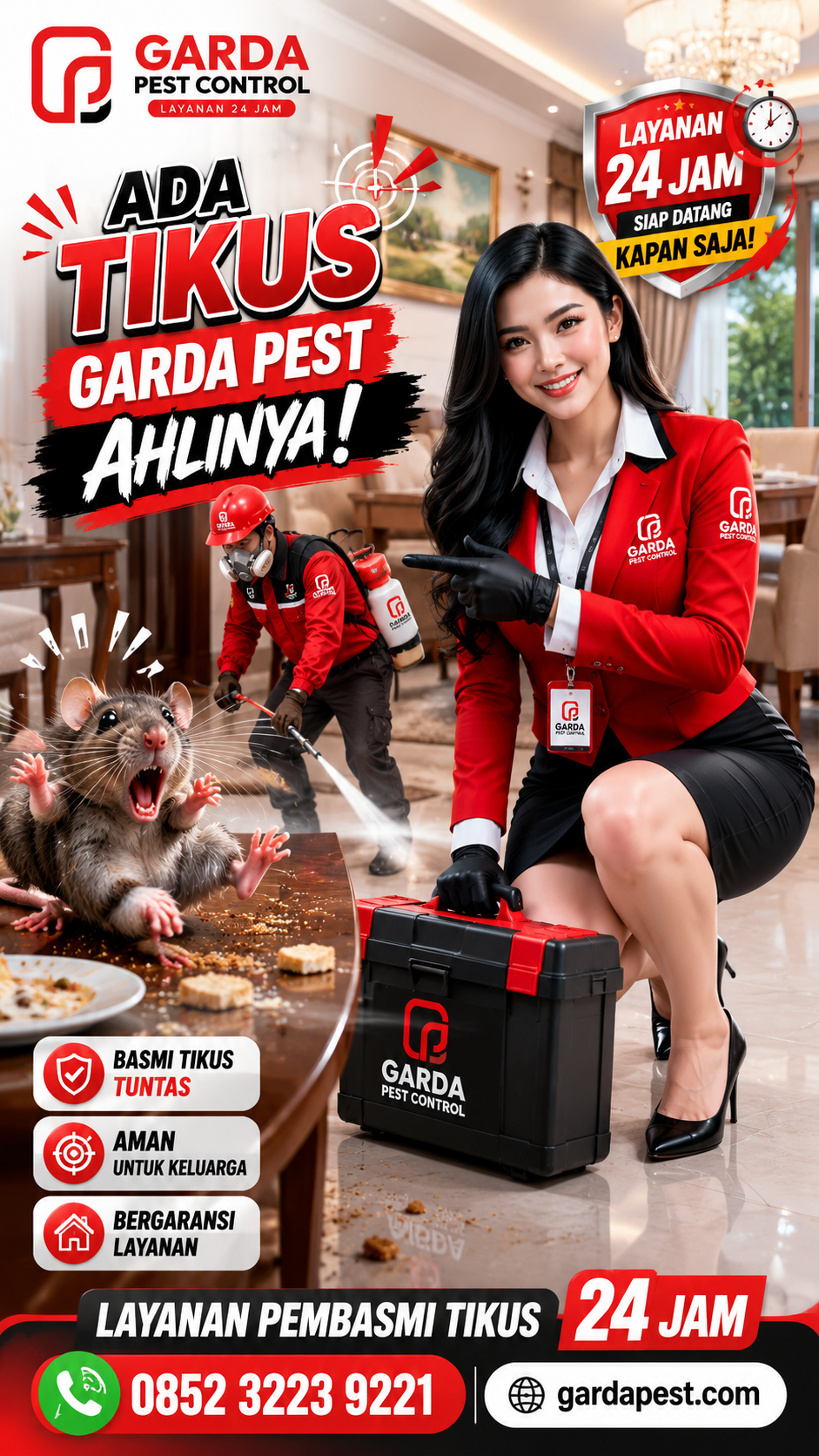 Harga Jasa Pembasmi Tikus Solo: Memastikan Rumah Bebas Hama dengan Garda Pest Control