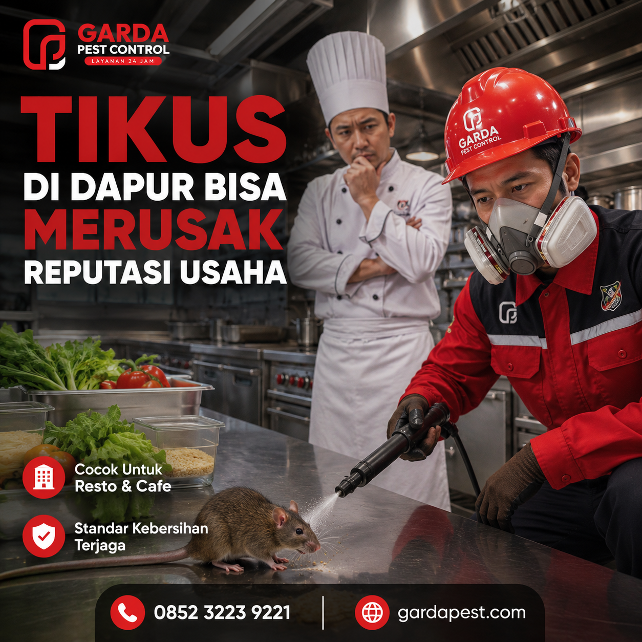 Pembasmi Tikus di Bekasi Ahlinya Basmi Hama No.1