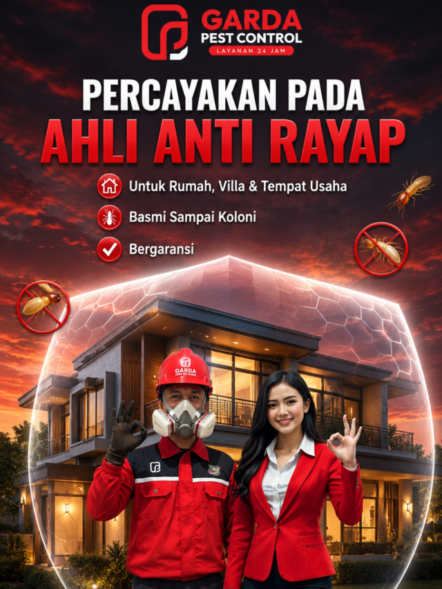 Jasa Anti Rayap No.1 di Kuningan Standard SNI Bergaransi