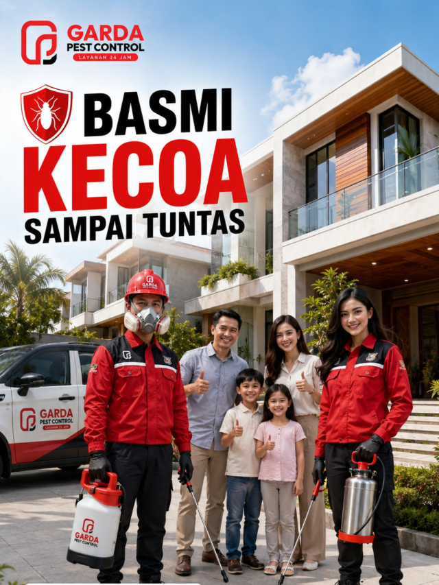 Jasa Pembasmi Kecoa di Kecoa Untuk Rumah, Kantor & Tempat Usaha