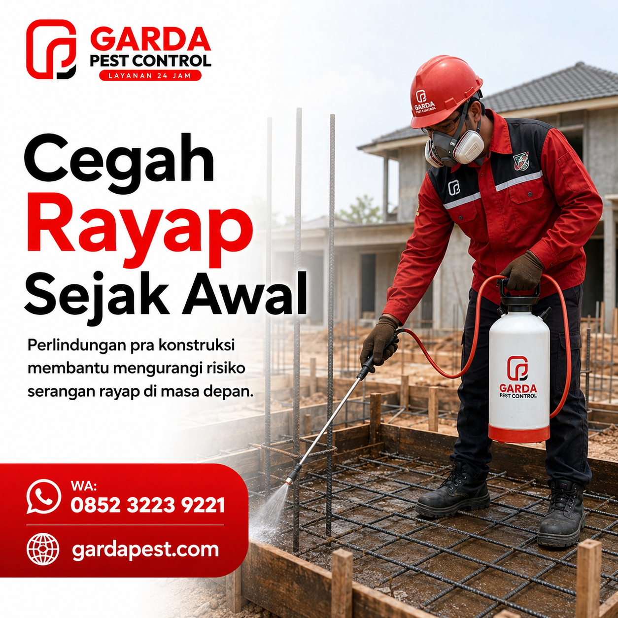 Perhitungan Biaya Suntik Rayap per Meter di Jogja Beserta Rincian Lengkapnya