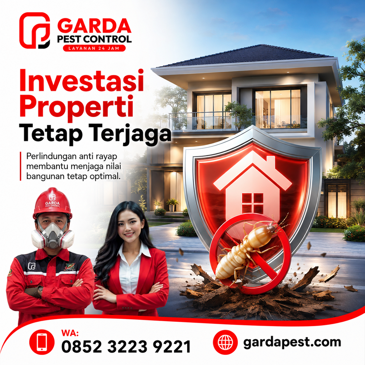 Perhitungan Biaya Suntik Rayap per Meter di Jogja Beserta Rincian Lengkapnya