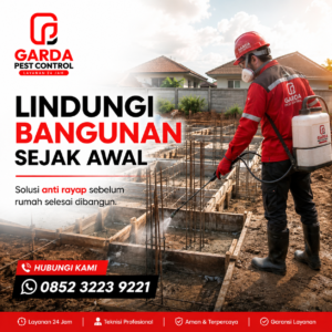 Jasa Anti Rayap Pra & Pasca Konstruksi di Mataram Lombok