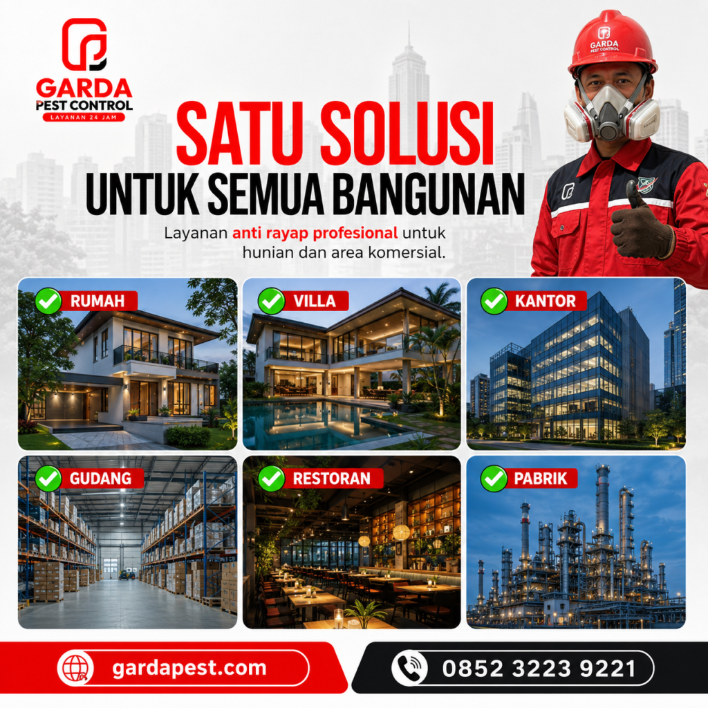 Jasa Anti Rayap Terdekat jakarta: Lindungi Properti Anda dari Kerusakan Parah