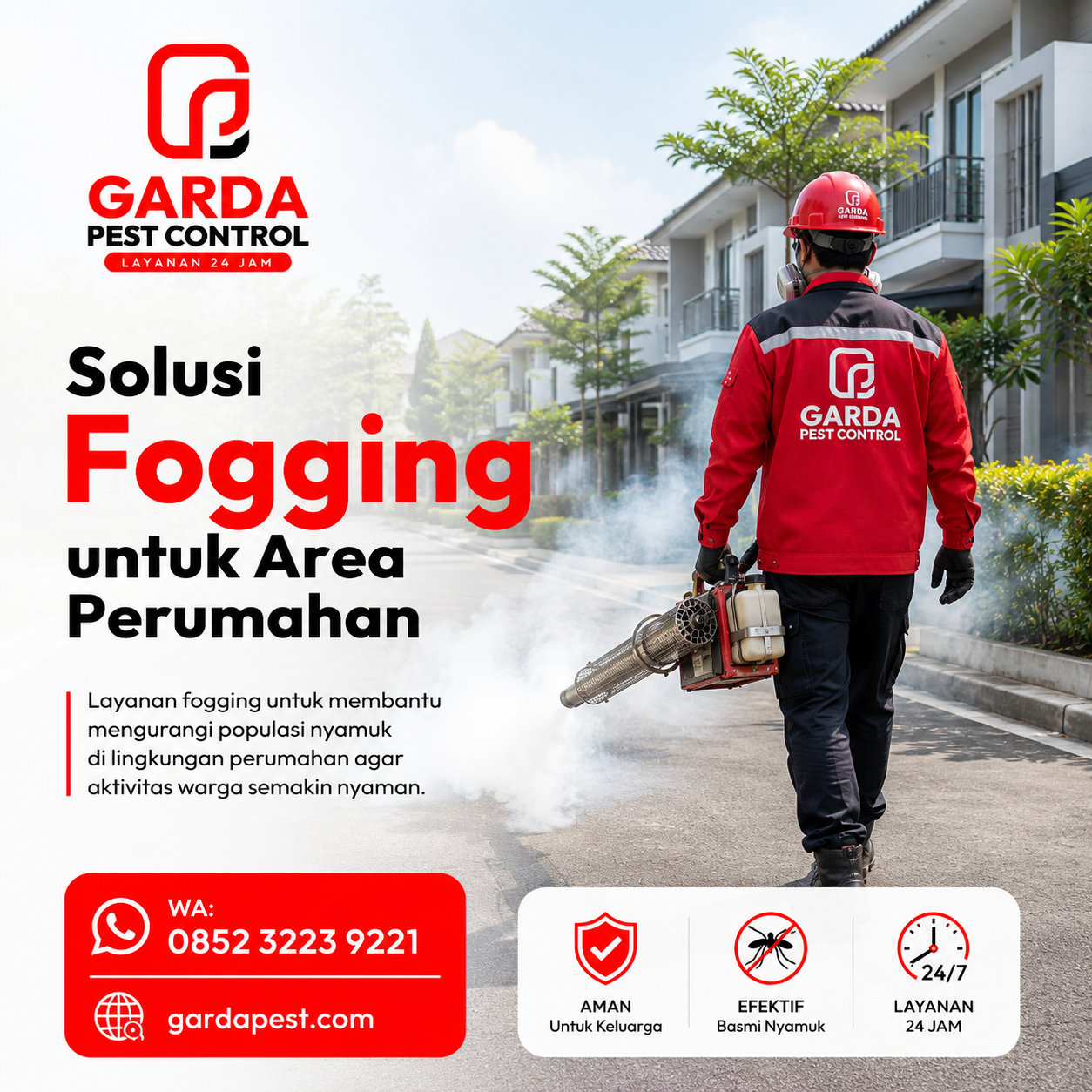 Jasa Fogging Nyamuk Basmi DBD Bandung: Solusi Tangguh dari Garda Pest Control