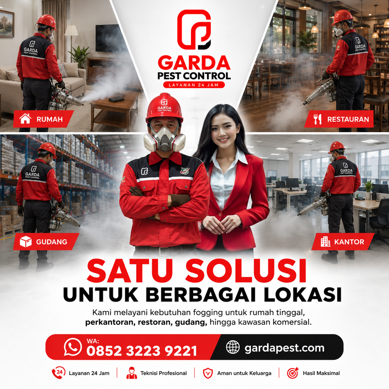 Fogging Nyamuk Rumah Bandung: Perlindungan Efektif Hunian Anda dari Ancaman Nyamuk Bersama Garda Pest Control