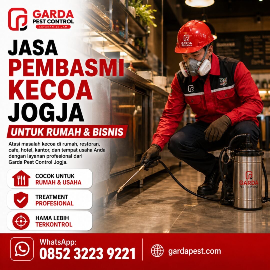 Biaya Jasa Pest Control Rumah dan Kantor di Jogja: Estimasi Tarif dan Pilihan Treatment