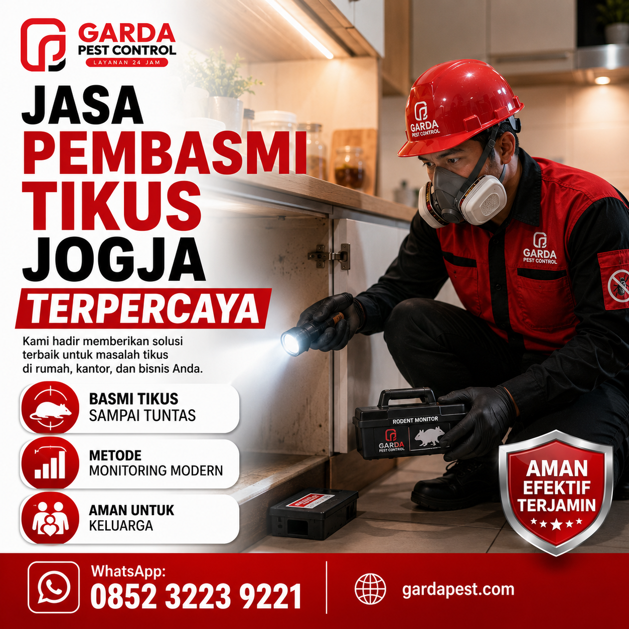 jasa pest control untuk hotel dan restoran di jogja