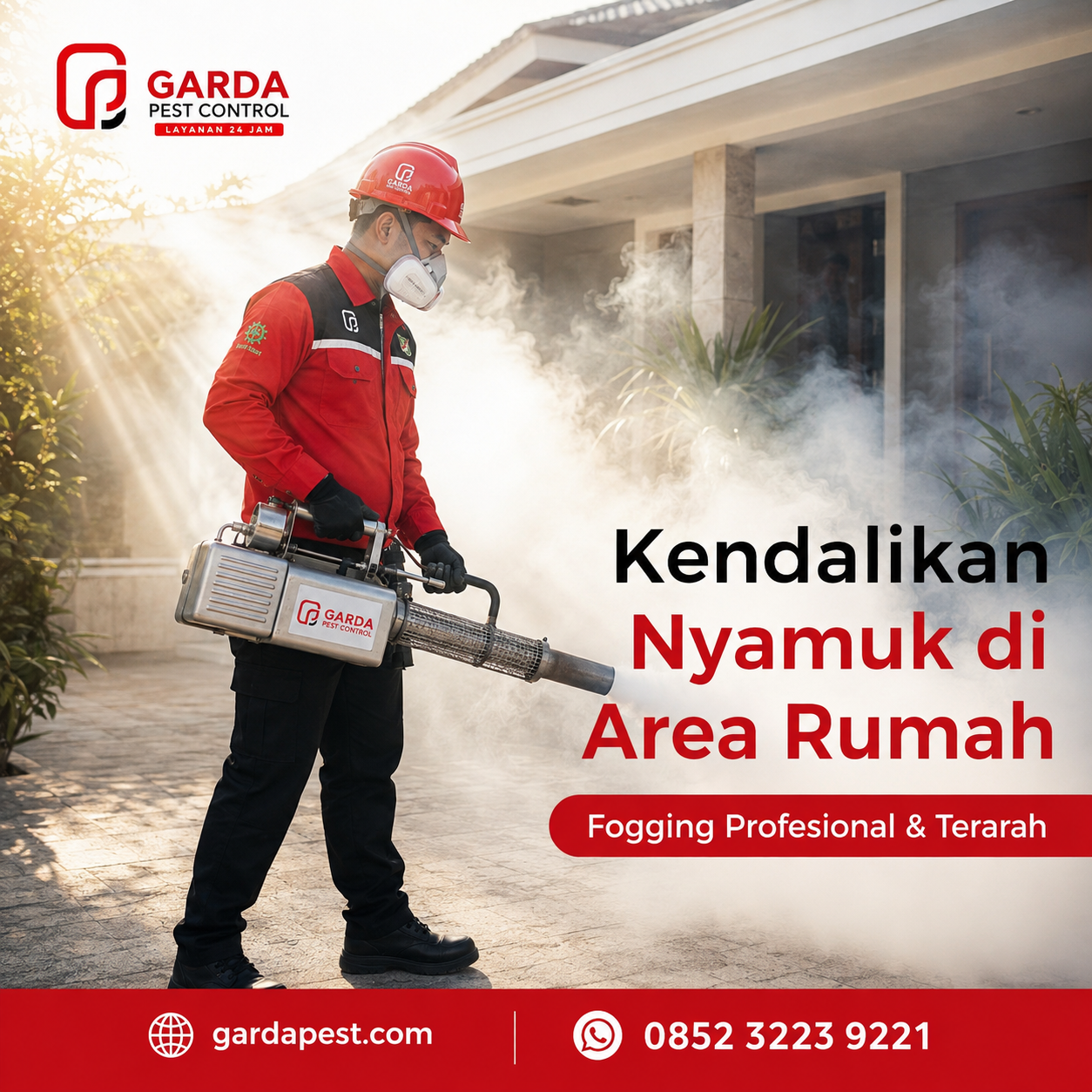 Jasa Fogging Depok 24 Jam Garda Pest Control ASPPHAMI
