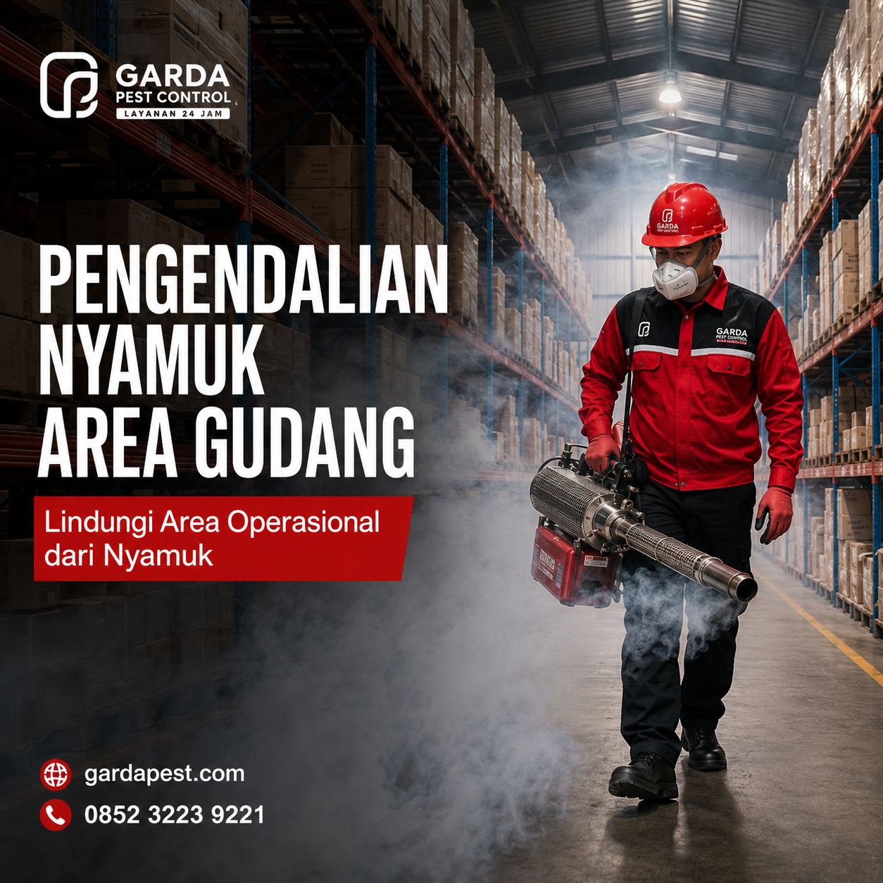 Jasa Fogging Depok Murah 24 Jam | Garda Pest Control