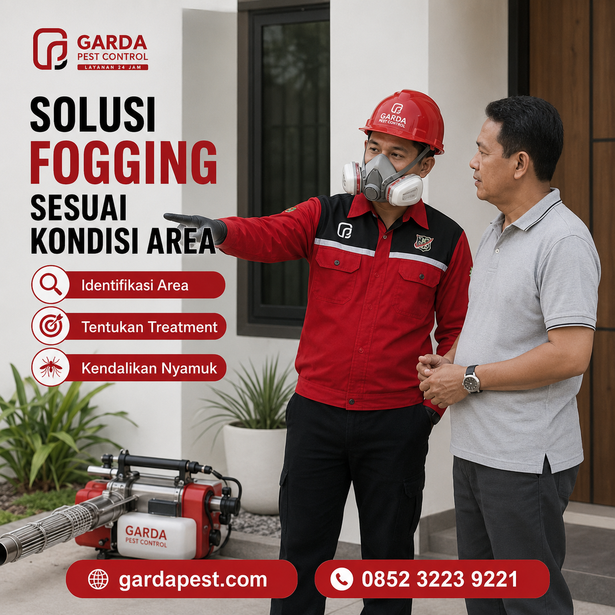 Jasa Fogging DBD Depok Bergaransi & Harga Terjangkau