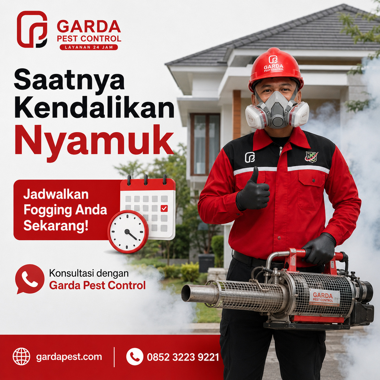 Jasa Fogging Depok 24 Jam Garda Pest Control ASPPHAMI