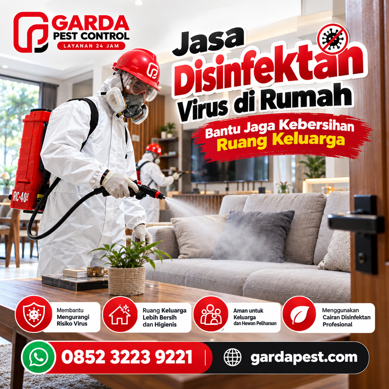 Jasa Disinfektan di Bandung