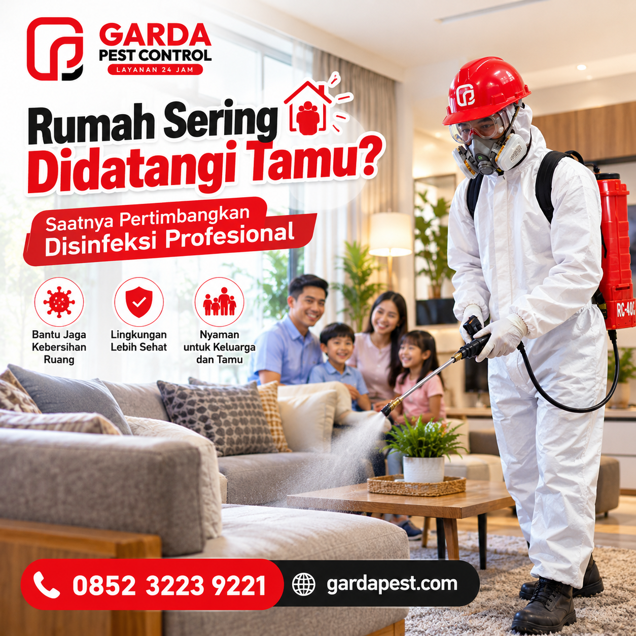 Jasa Disinfektan Virus Terpercaya untuk Rumah dan Perkantoran