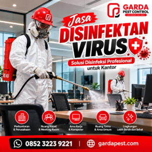 Biaya Penyemprotan Disinfektan Kantor Bandung Per Meter