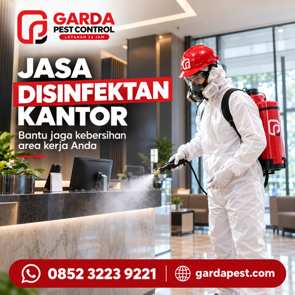 Biaya Penyemprotan Disinfektan Kantor Bandung Per Meter