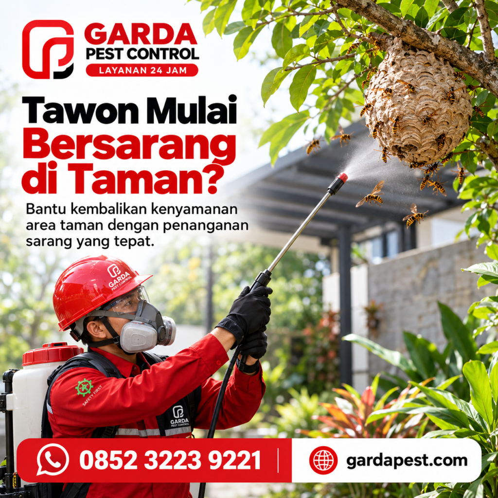 Jasa Pembasmi Tawon di Wonosari Gunungkidul Jogja